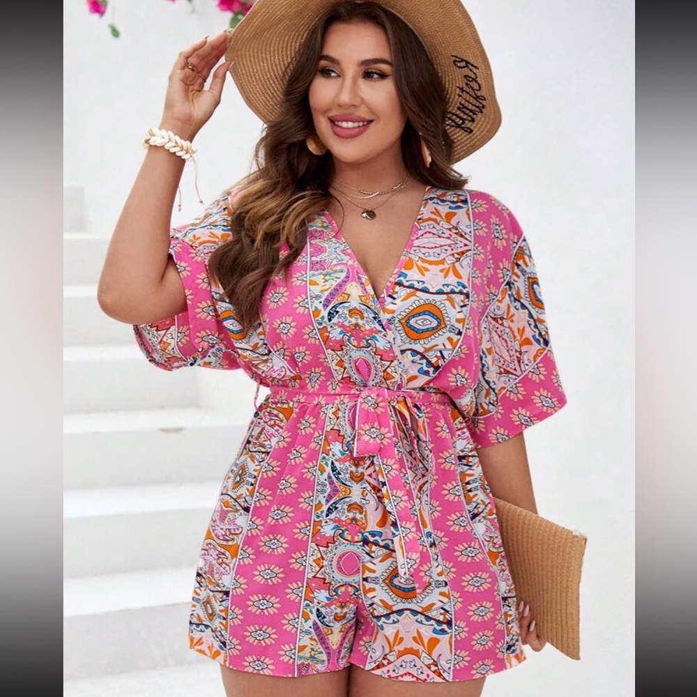 Pink romper